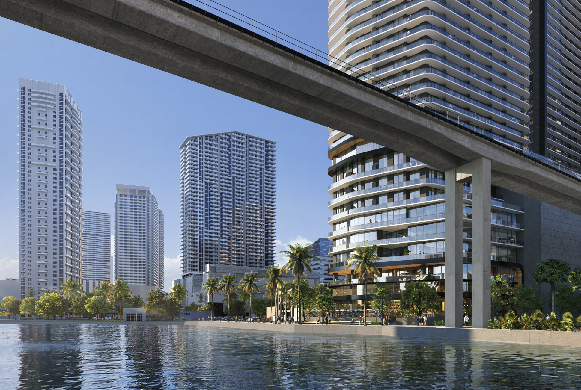 One Brickell Riverfront Water View