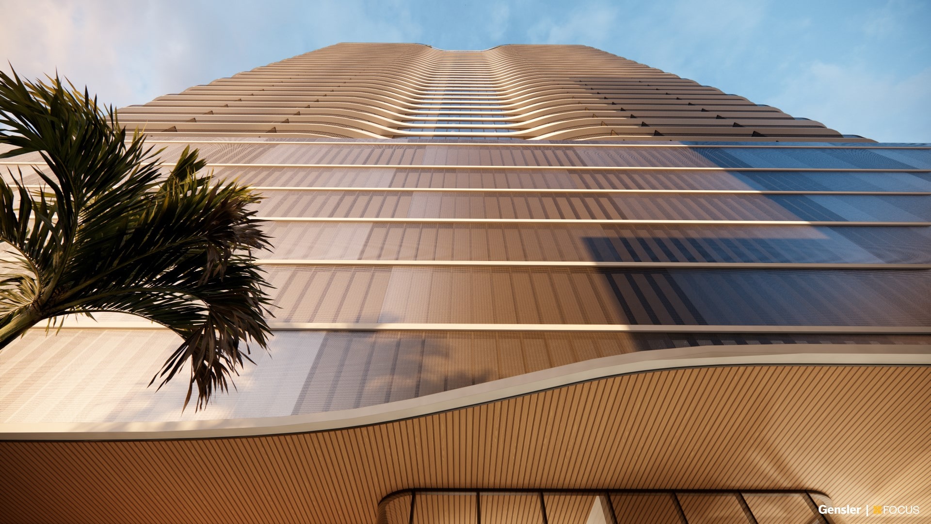 Exterior for Residential Tower in Brickell