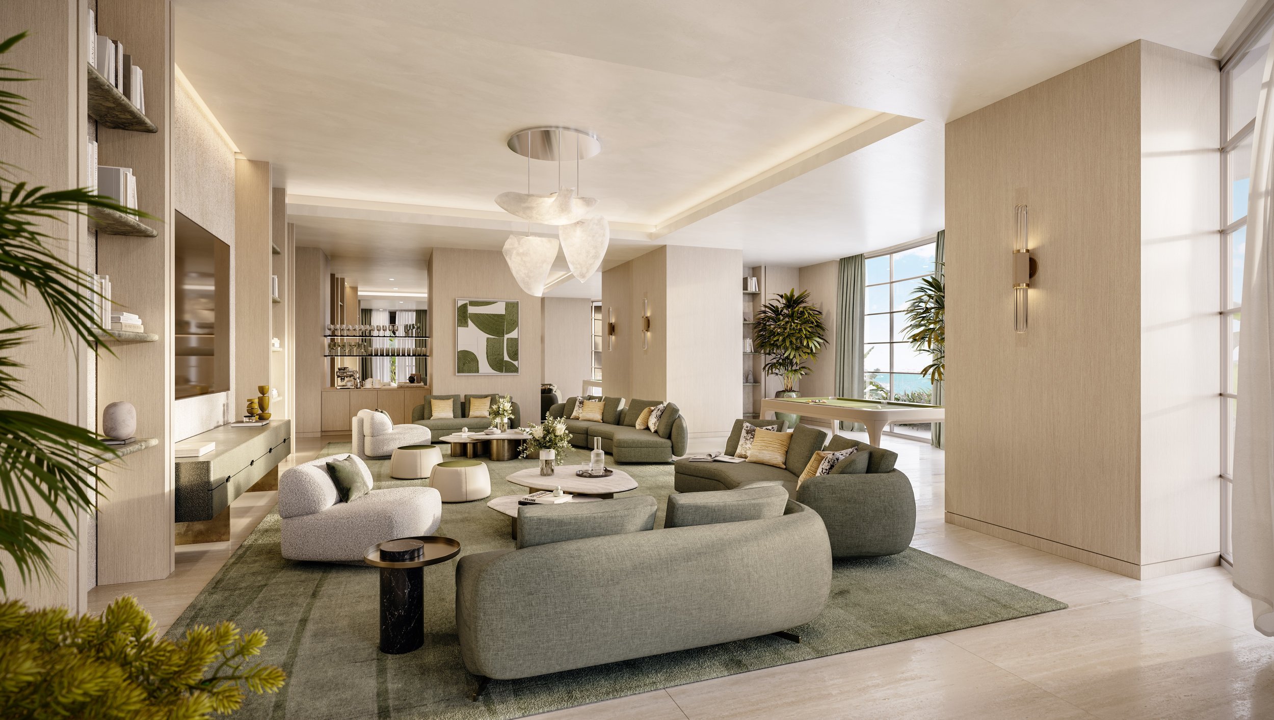 St. Regis Residences Interior Rendering