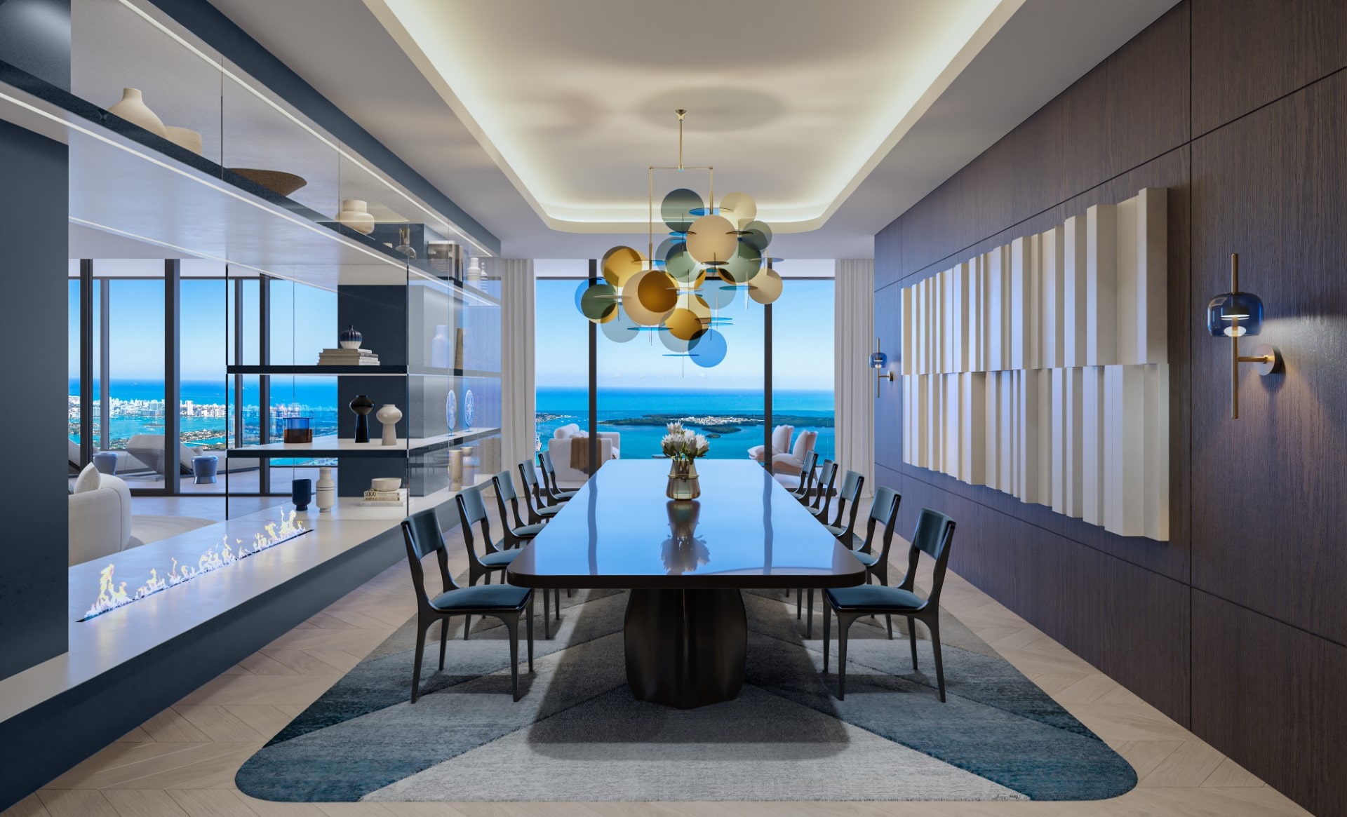 Waldorf Astoria Penthouse Dining Room