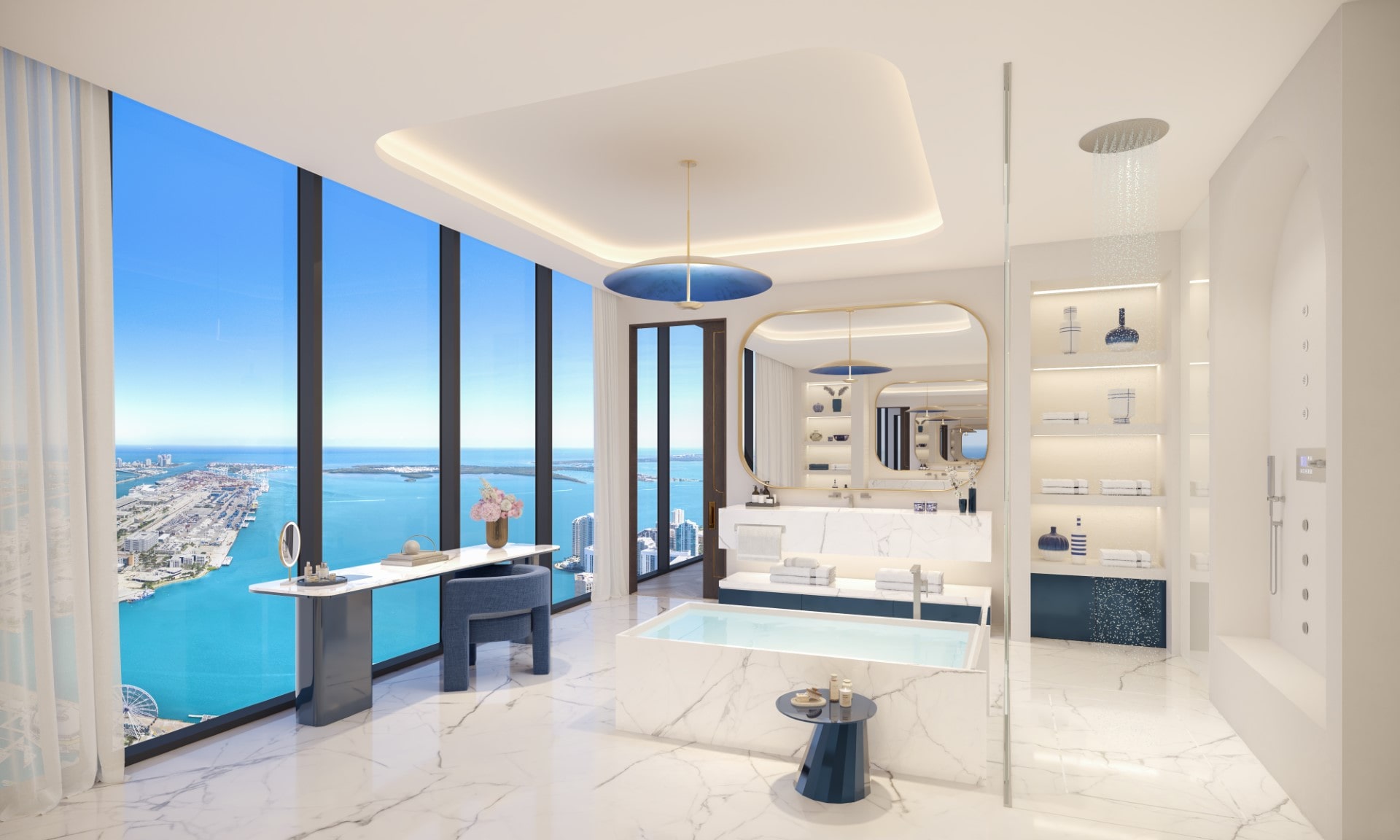 Waldorf Astoria Penthouse Primary Bathroom