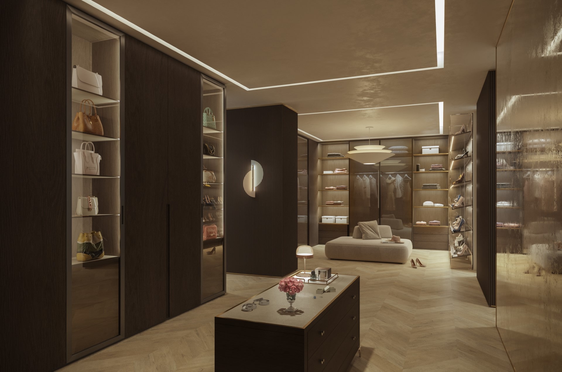 Waldorf Astoria Penthouse Primary Walk-in Closet