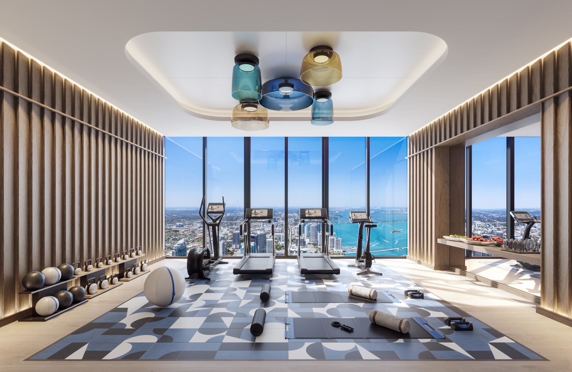 Waldorf Astoria Penthouse Workout Room