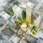 Rendering of Amazon's Miami Campus