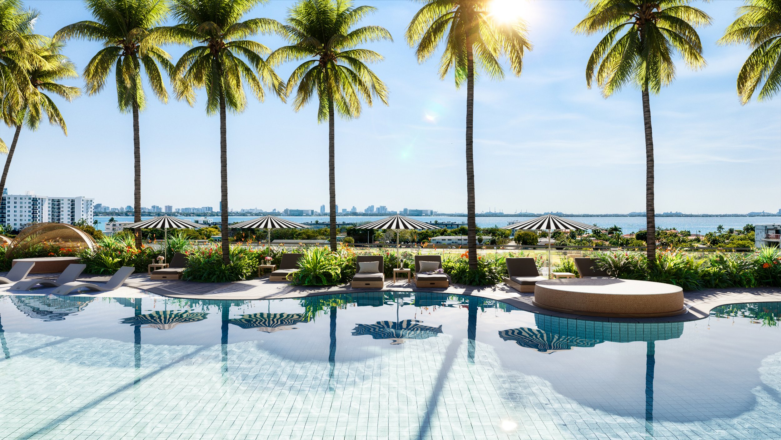 Continuum Club & Residences Pool Deck