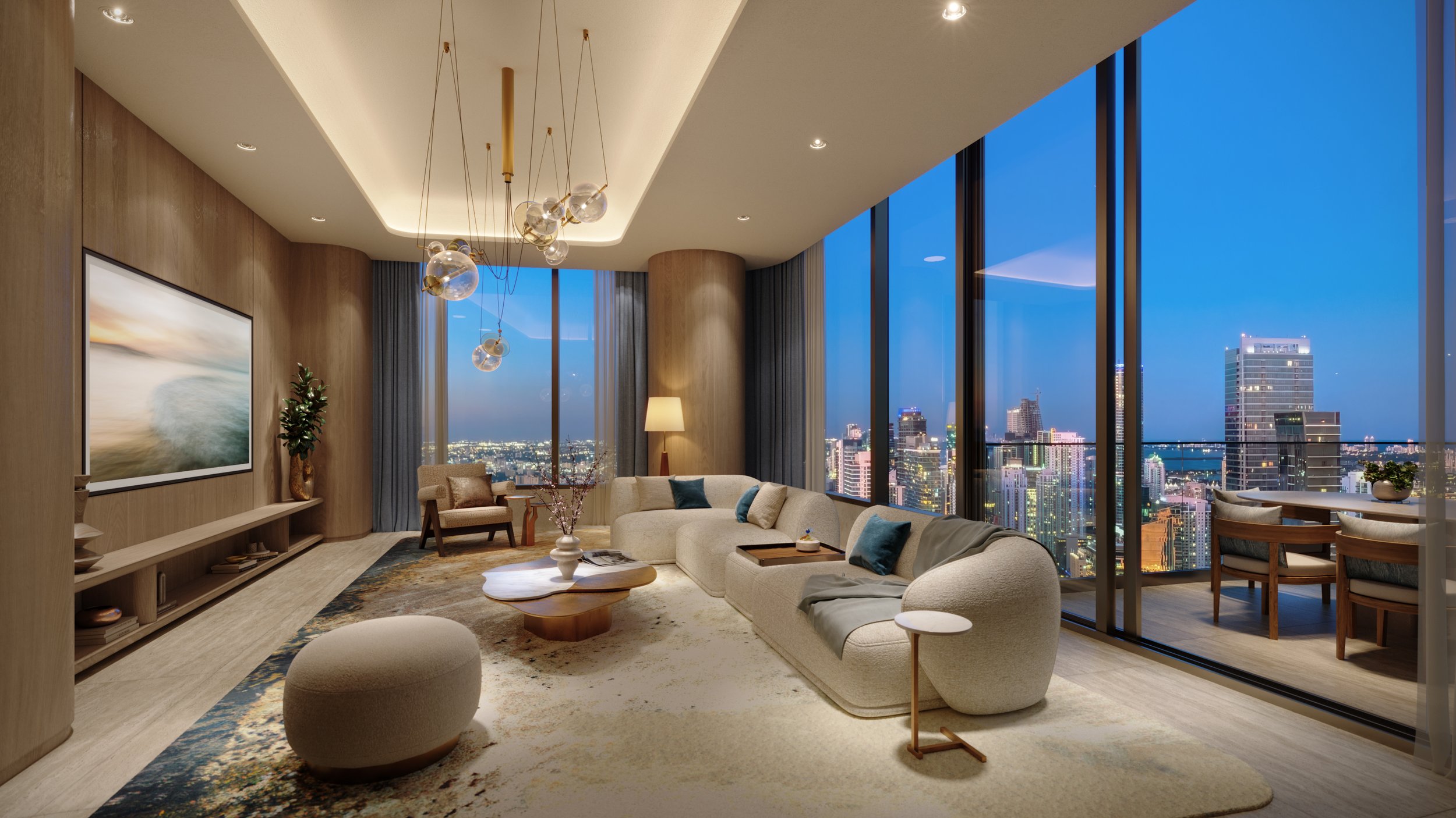 St. Regis Residences Miami Family Room