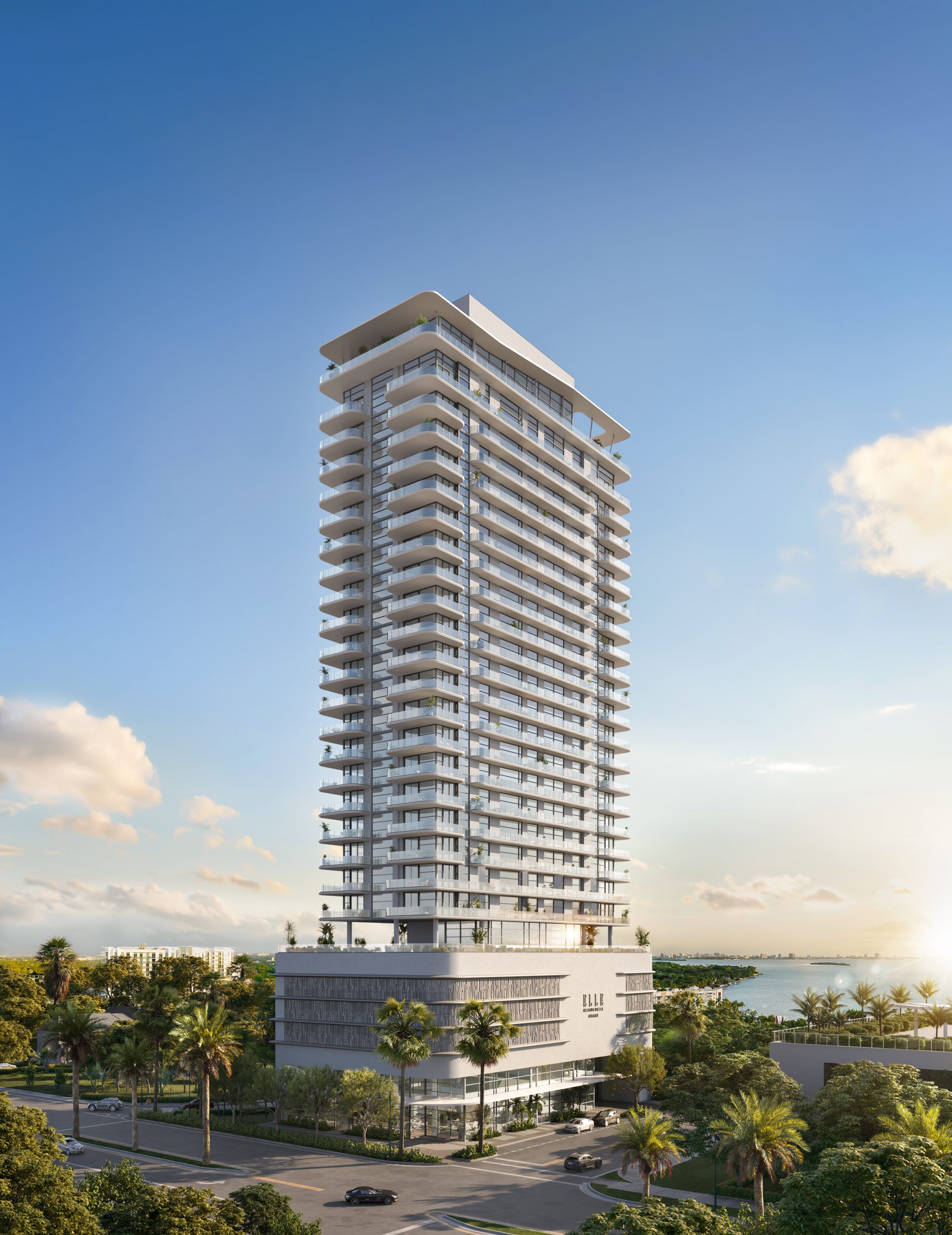 ELLE Unveils ELLE Residences Miami-A Stylish 25-Story Luxury Tower in Edgewater