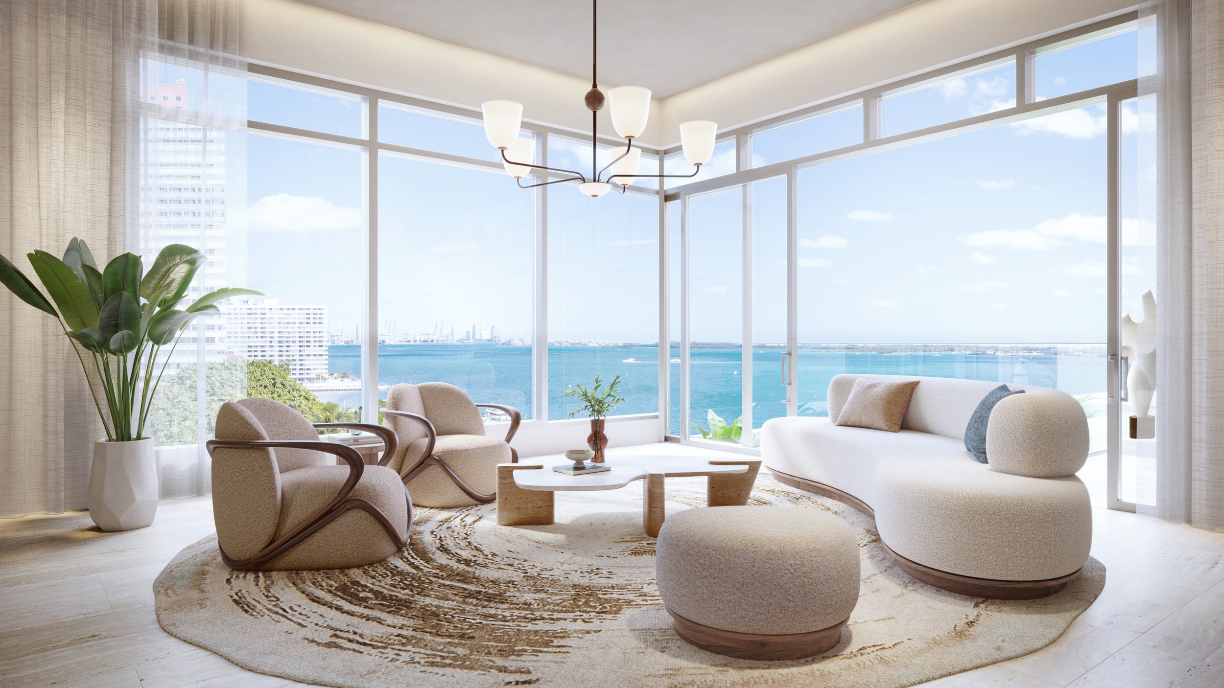 St. Regis Residences Garden Villa Living Room