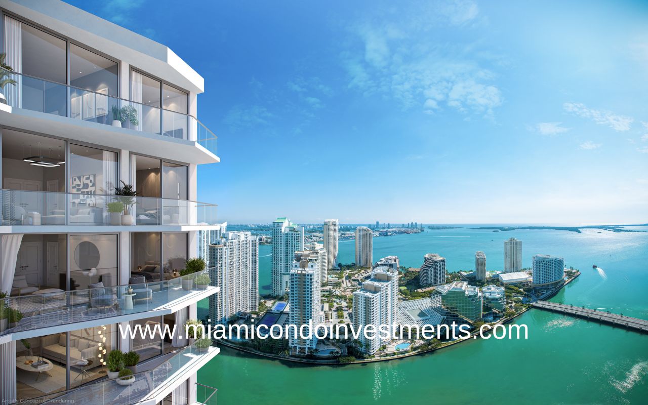 Viceroy Brickell Residences Water View