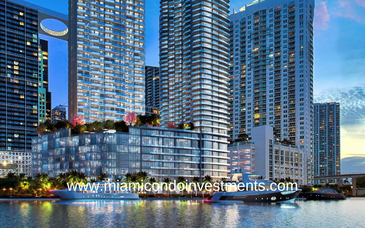 Viceroy Brickell Residences Miami River