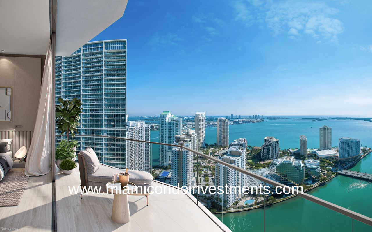 Viceroy Brickell Residences Balcony Views