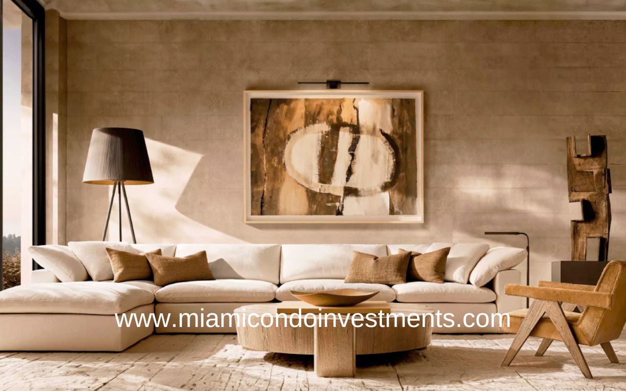 Parkside Brickell Living Room