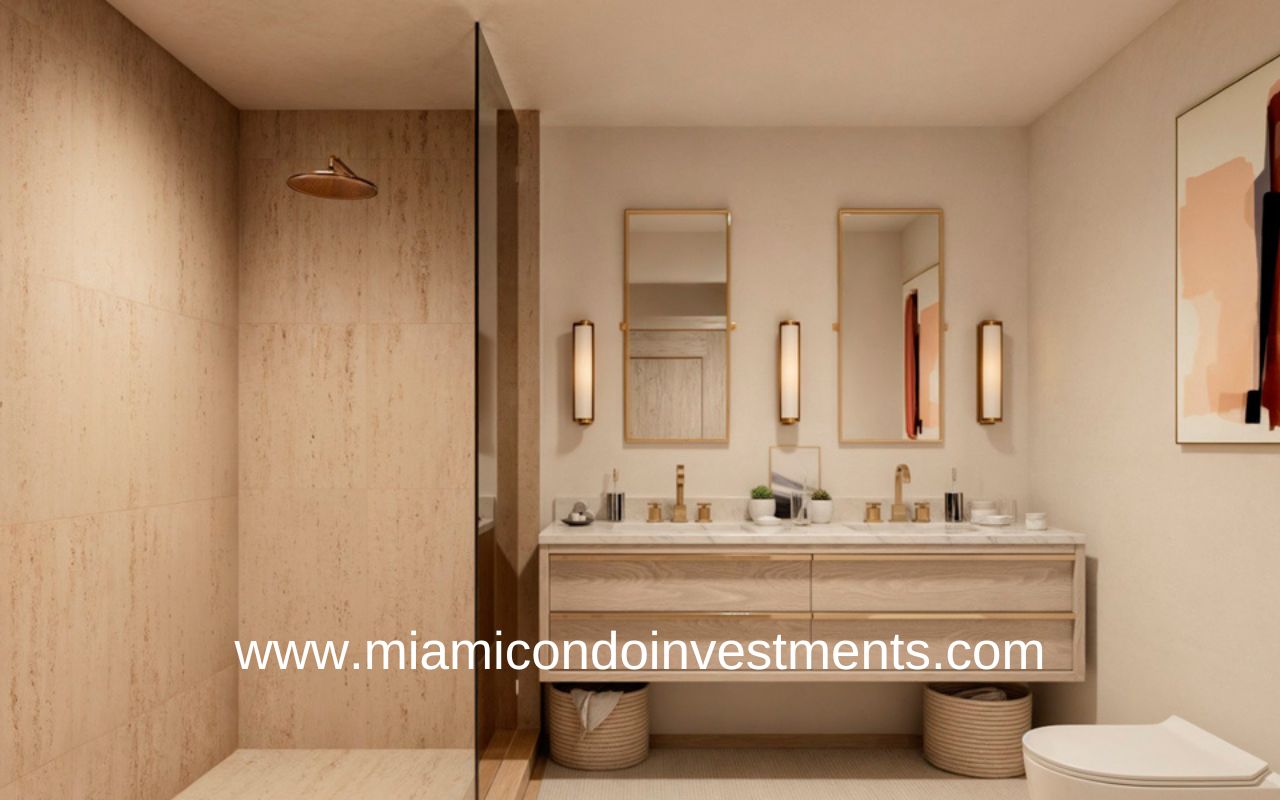 Parkside Brickell Bathrooms