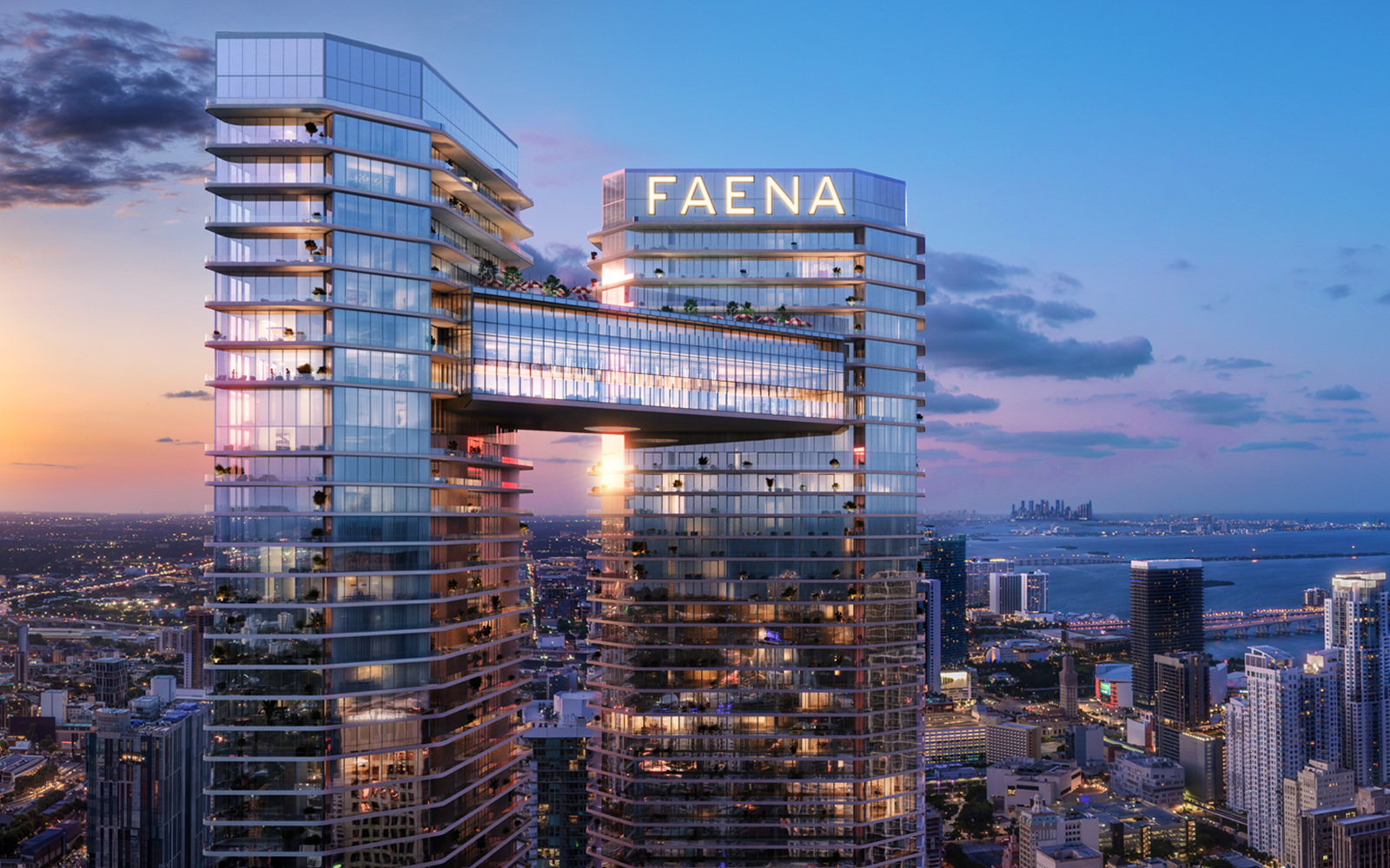 Faena Residences on the Miami River