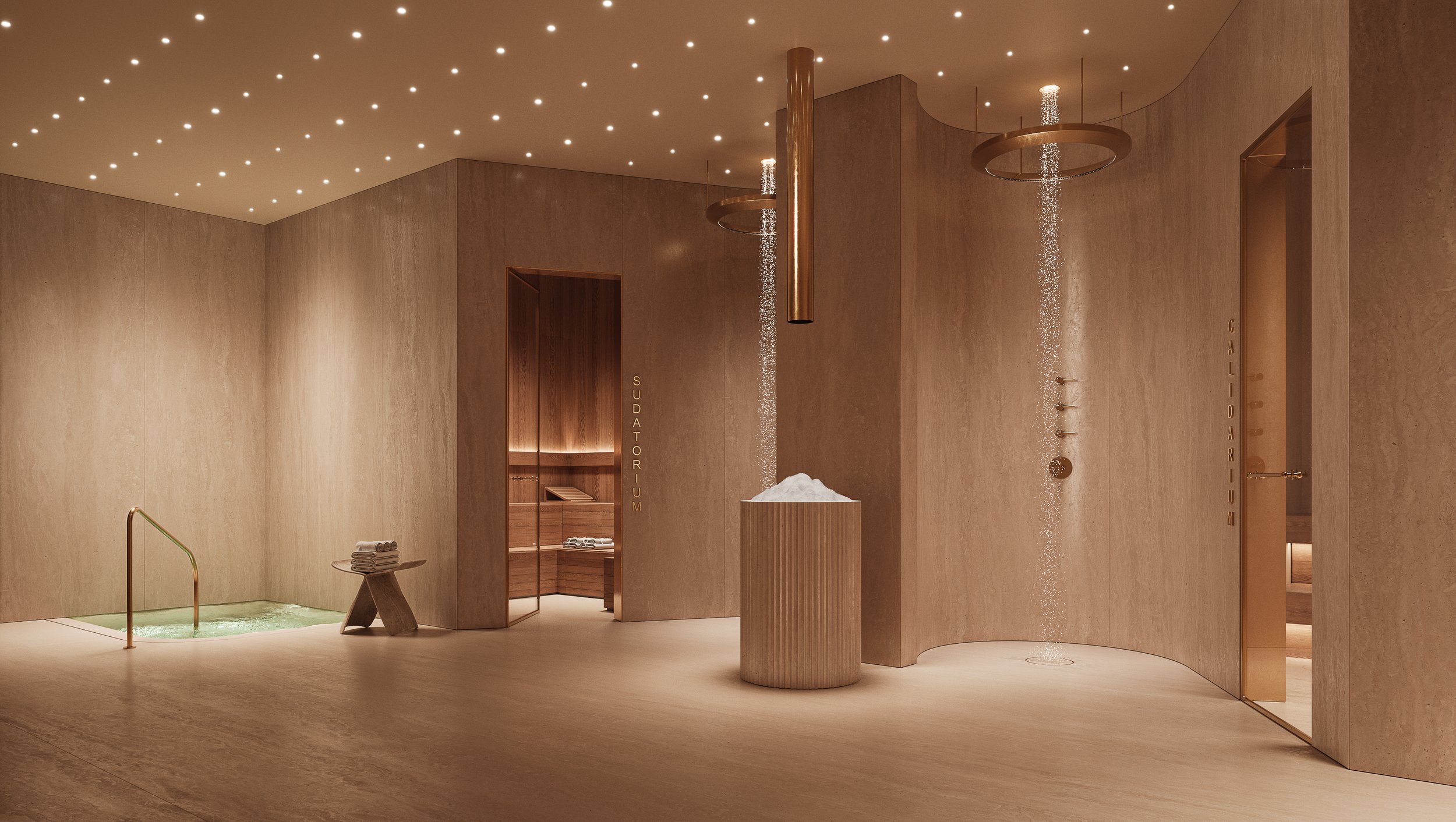 Four Seasons Private Residences Coconut Grove Steam Room