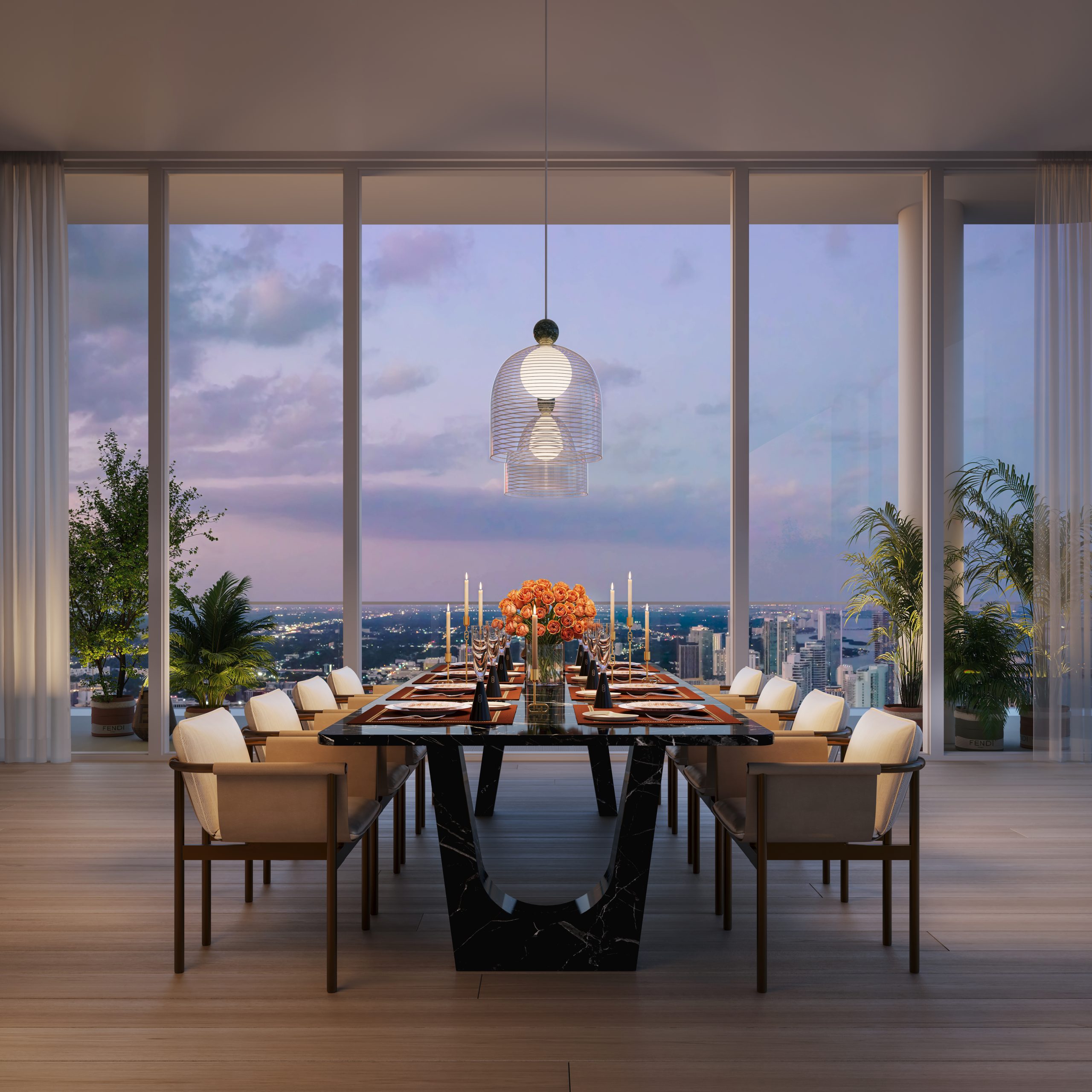 JEM Private Residences Dining Room