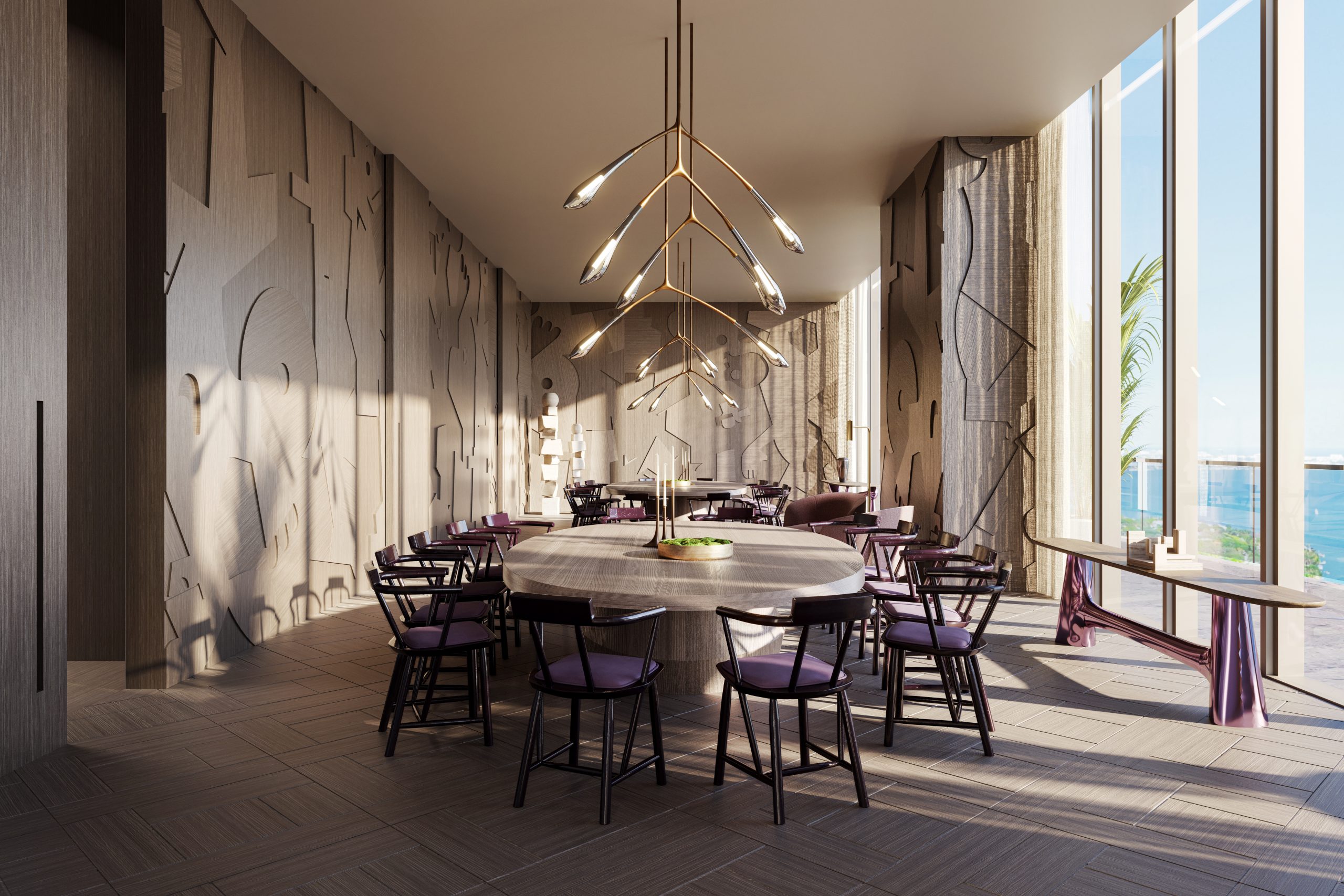 Miami Tropic Residences Formal Dining