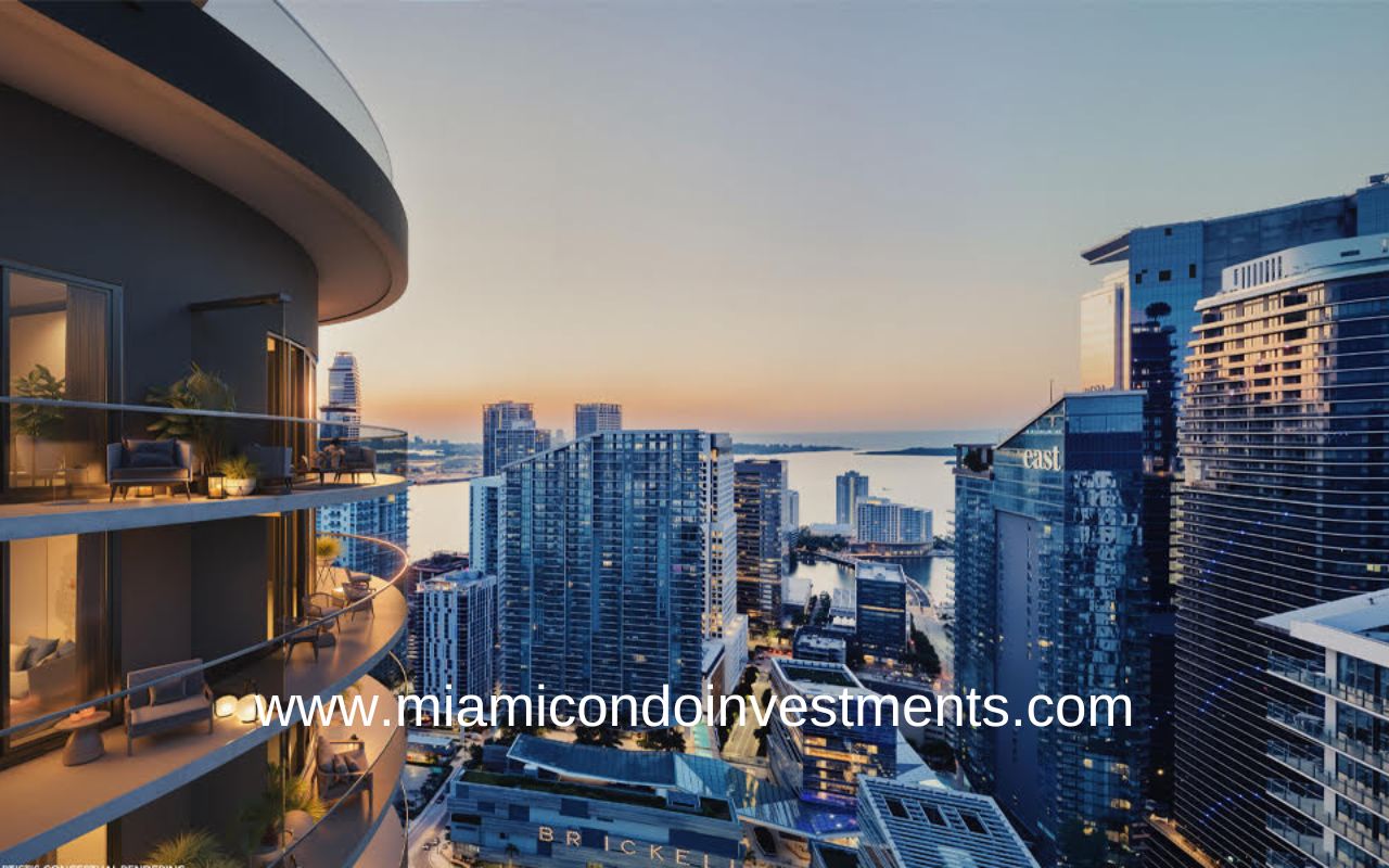 The Standard Residences Brickell Skyline View