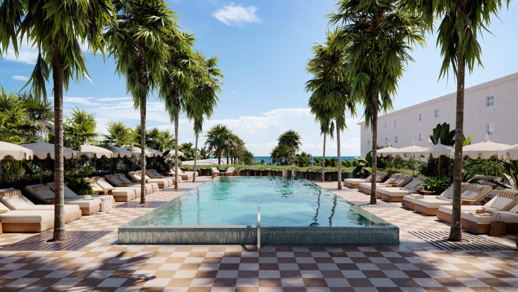 Delano Miami Beach Pool Deck