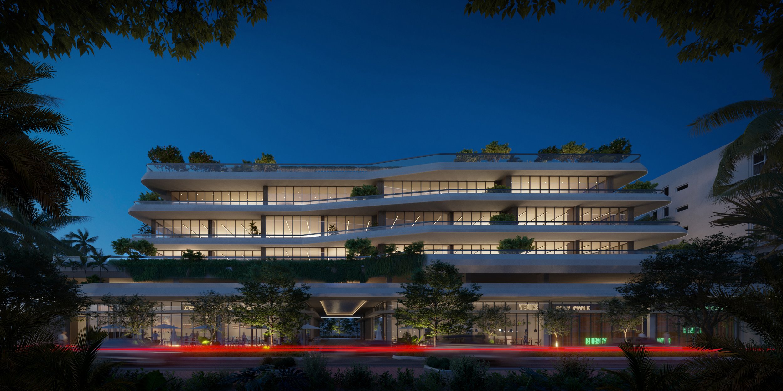 Eighteen Sunset Reaches Full Occupancy, Setting New Standard for Luxury Offices in Miami Beach Image