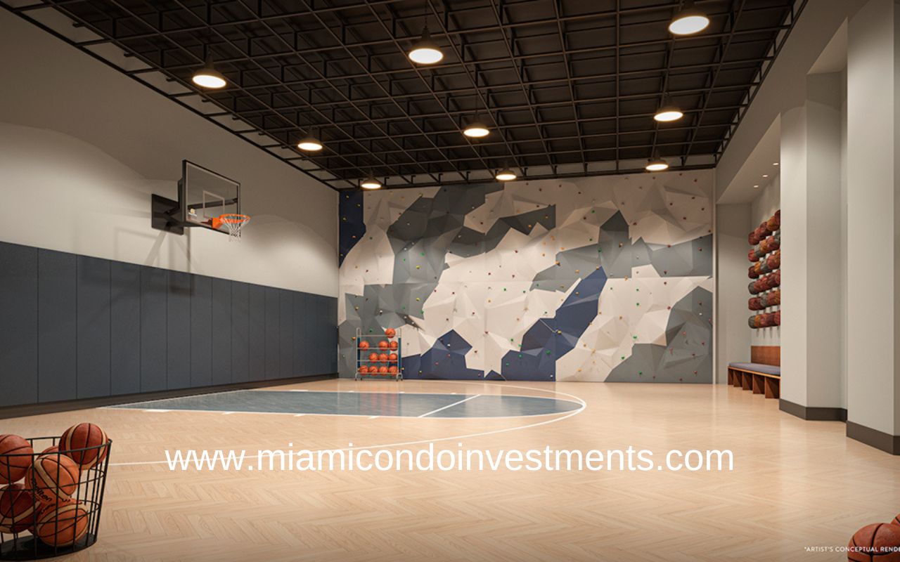 Viceroy Residences Aventura Basketball Court