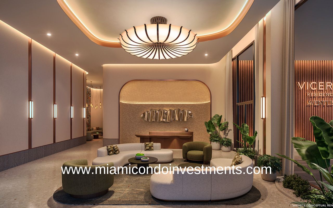 Viceroy Residences Aventura Lobby