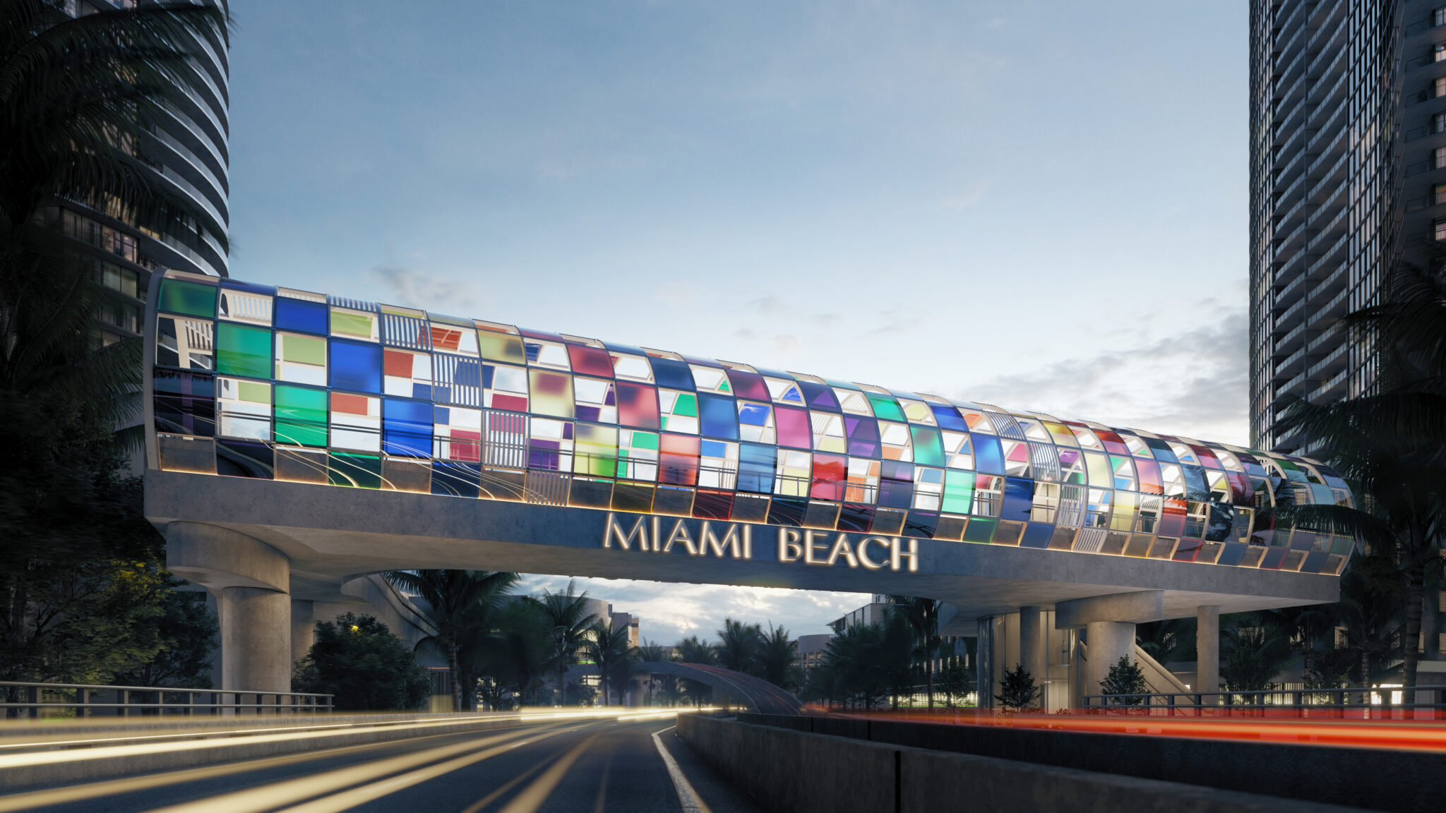 Fifth Street Pedestrian Bridge Miami